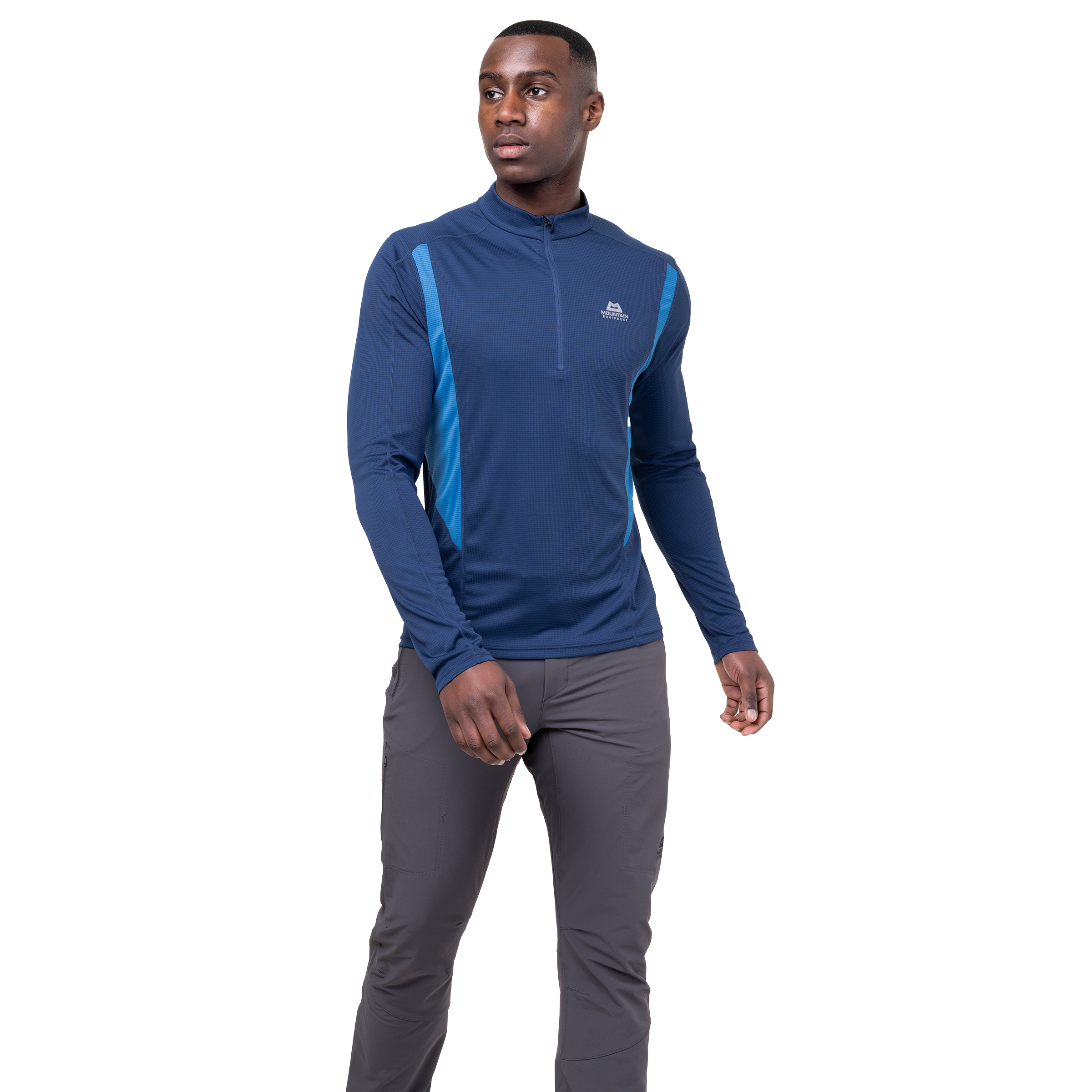 Ignis Long Sleeve Men's Zip Tee