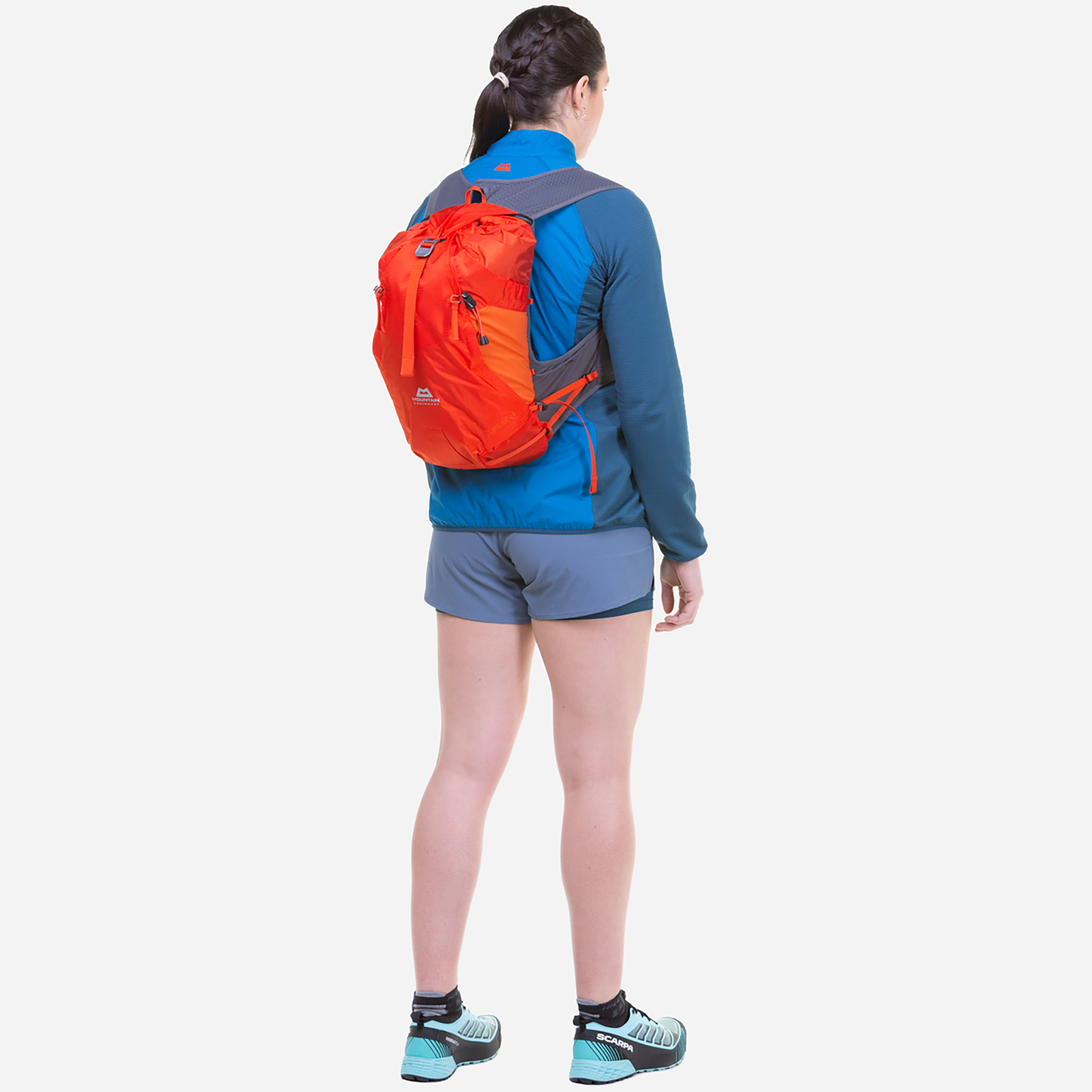 alternate::Side zip for rapid access into main pack body