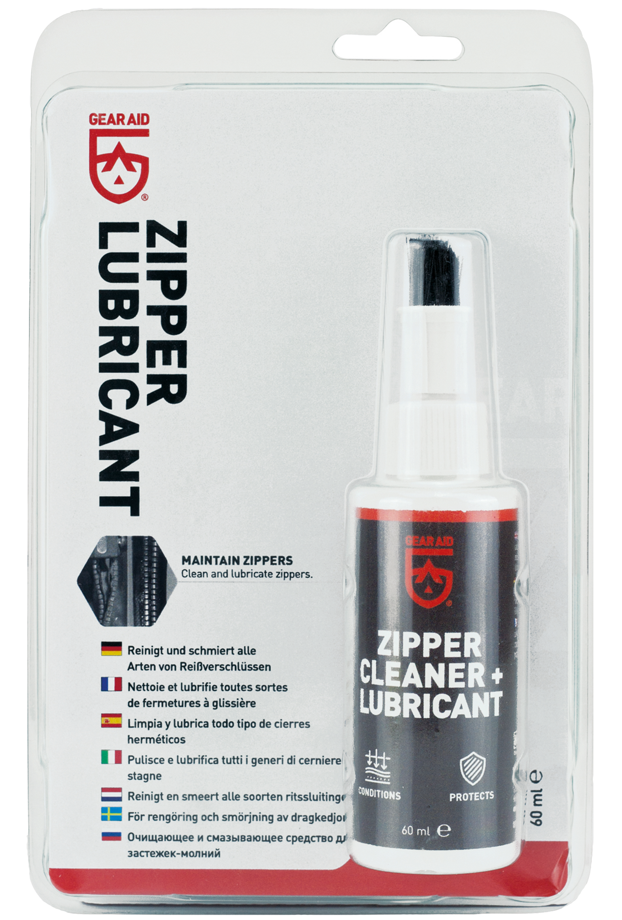 Zip Cleaner +  Lubricant 60ml
