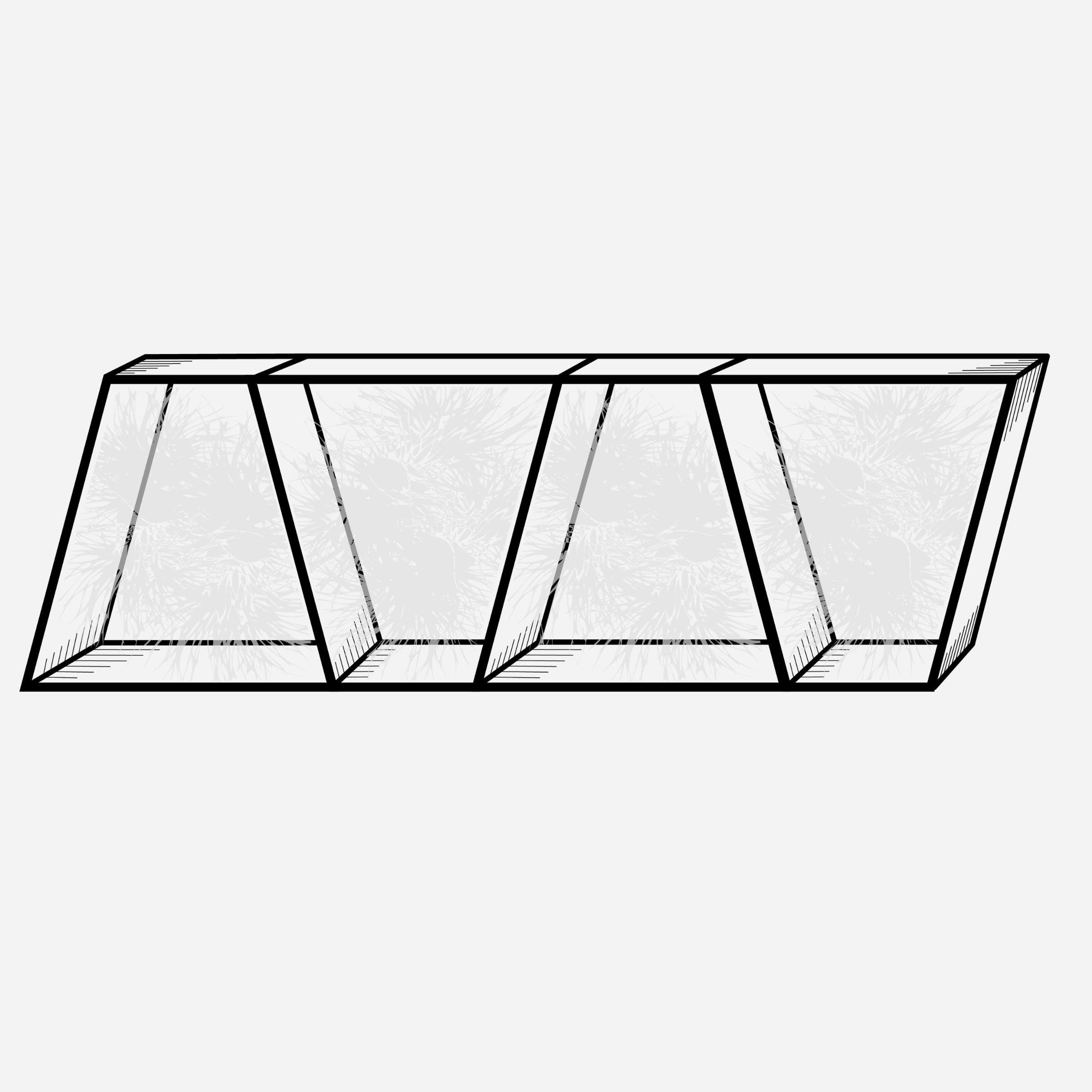 detail::Trapezoid baffles throughout