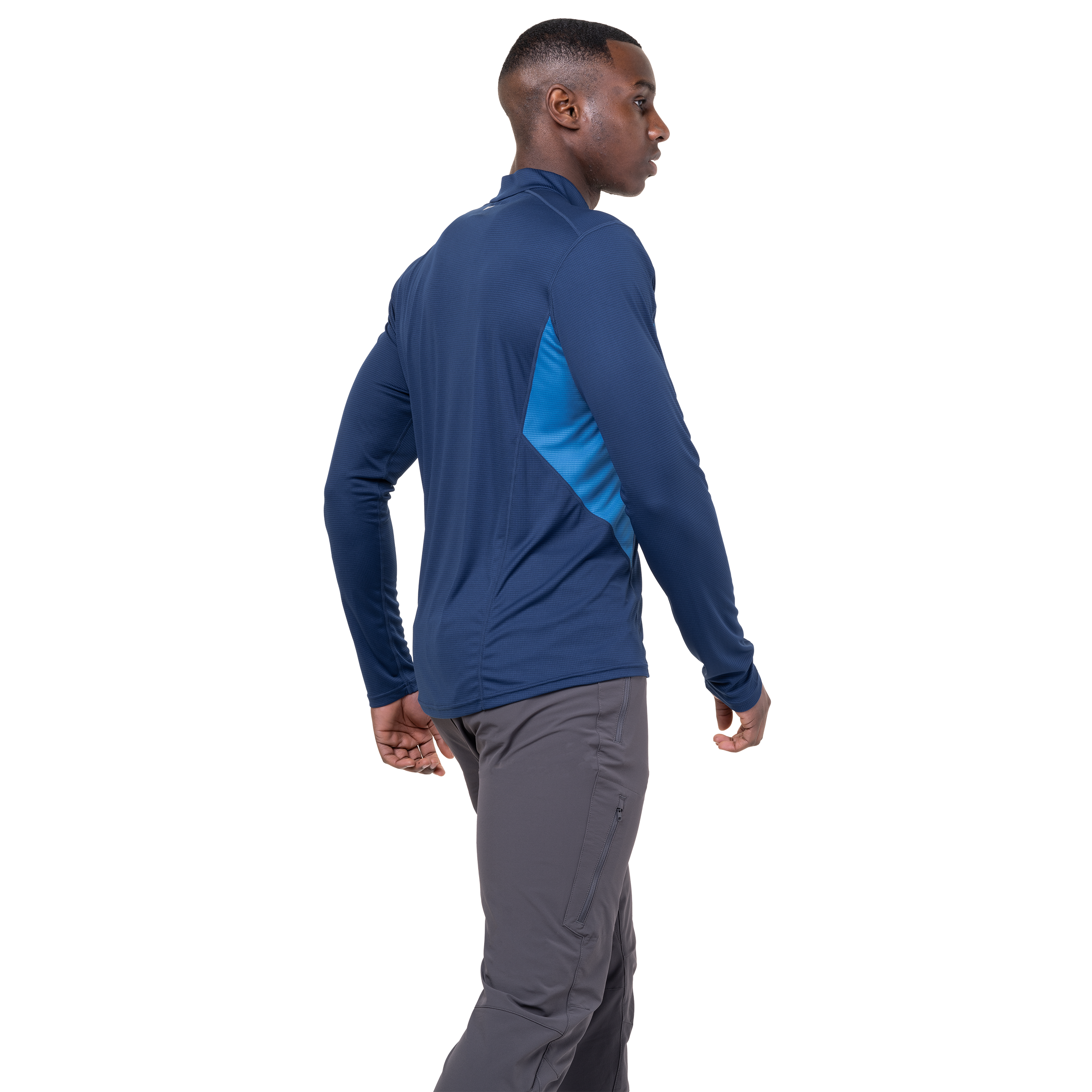 Ignis Long Sleeve Men's Zip Tee