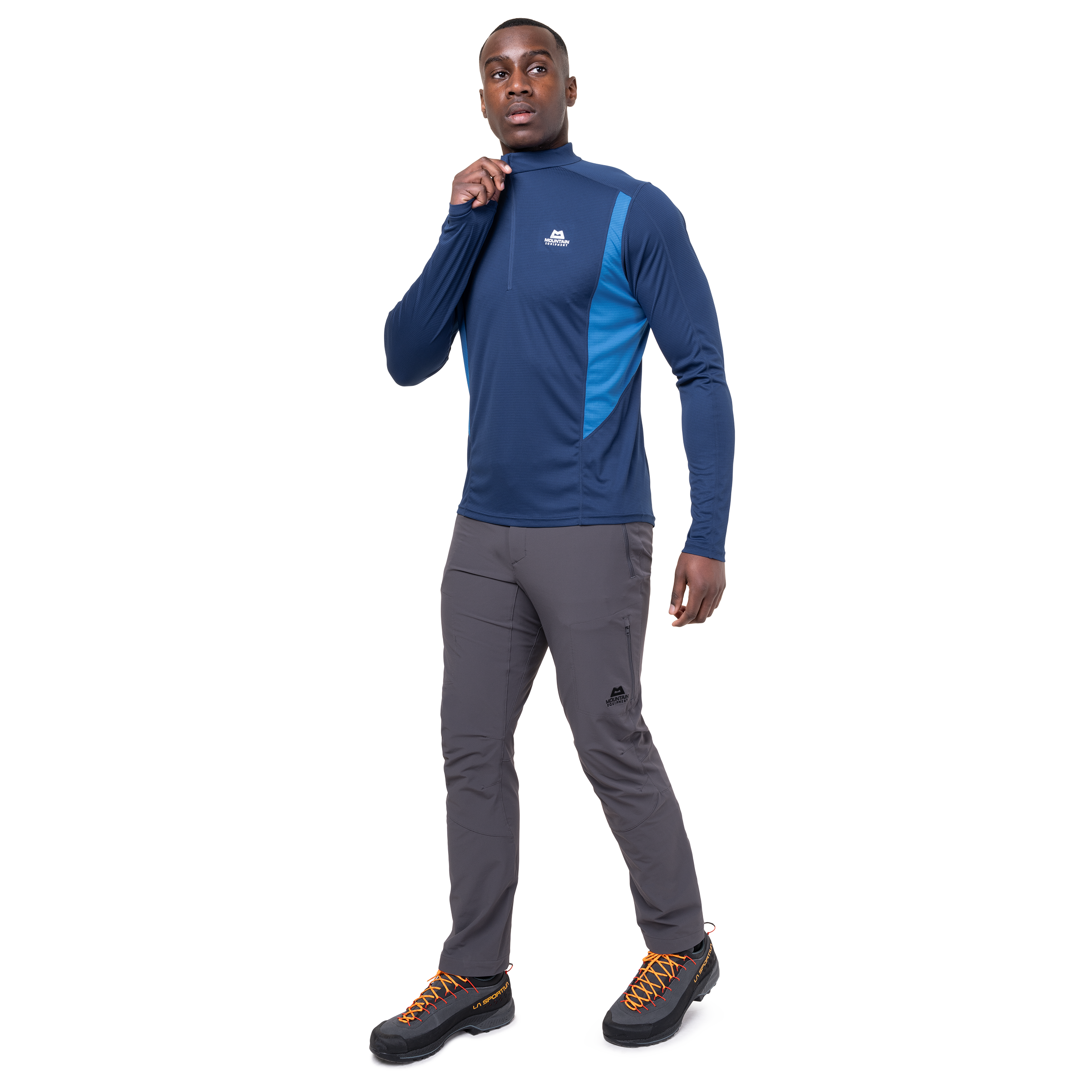 Ignis Long Sleeve Men's Zip Tee