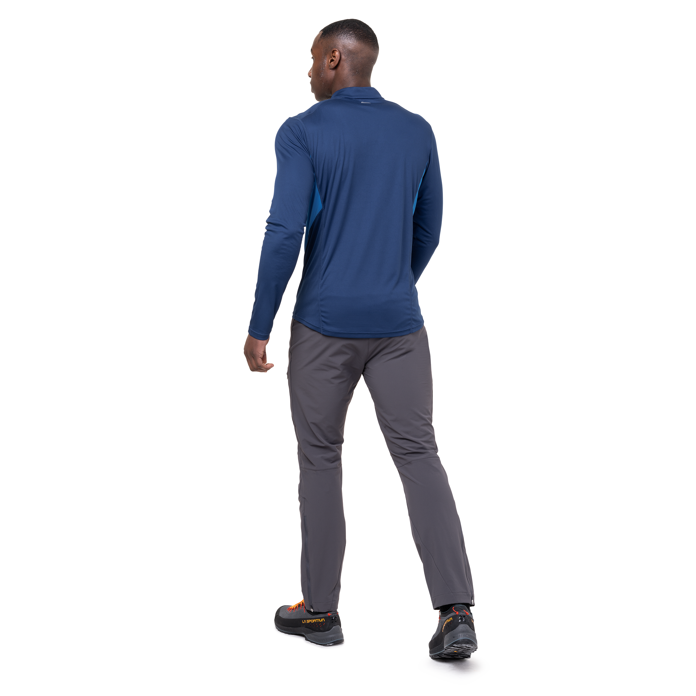 Ignis Long Sleeve Men's Zip Tee