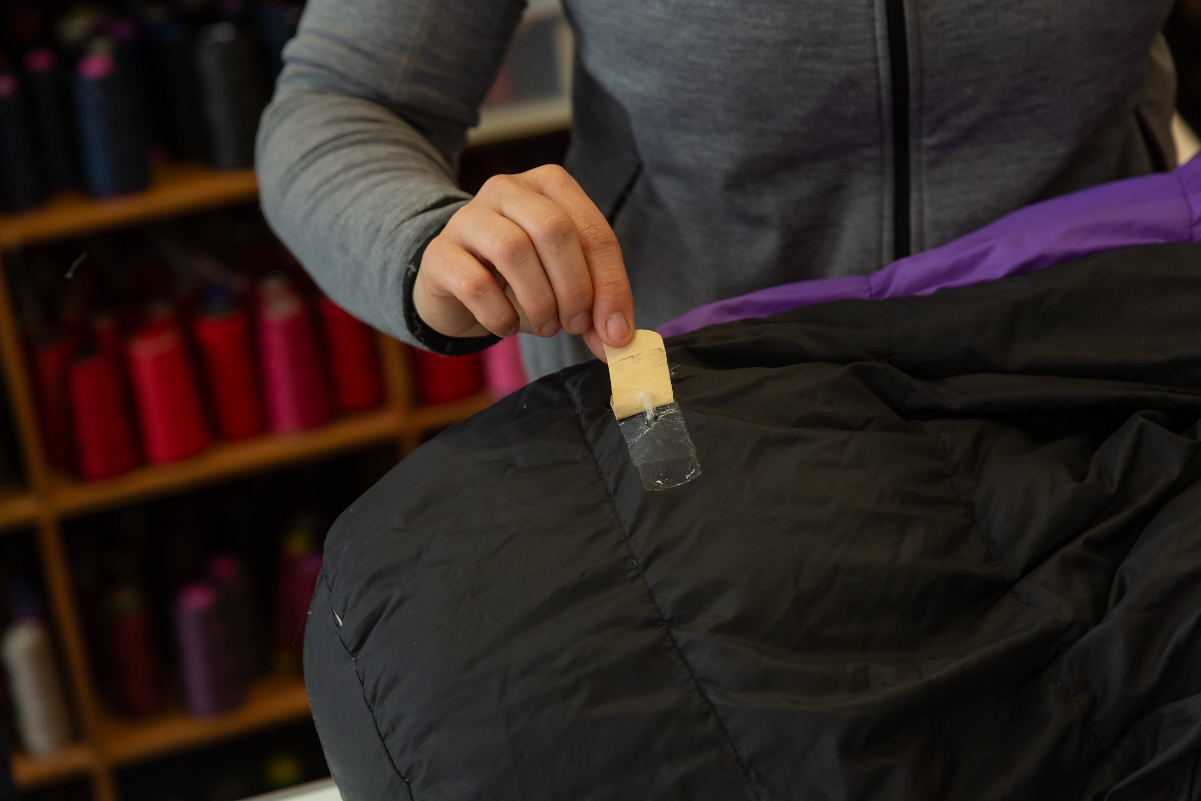 Sleeping bag - Single Patch Repair