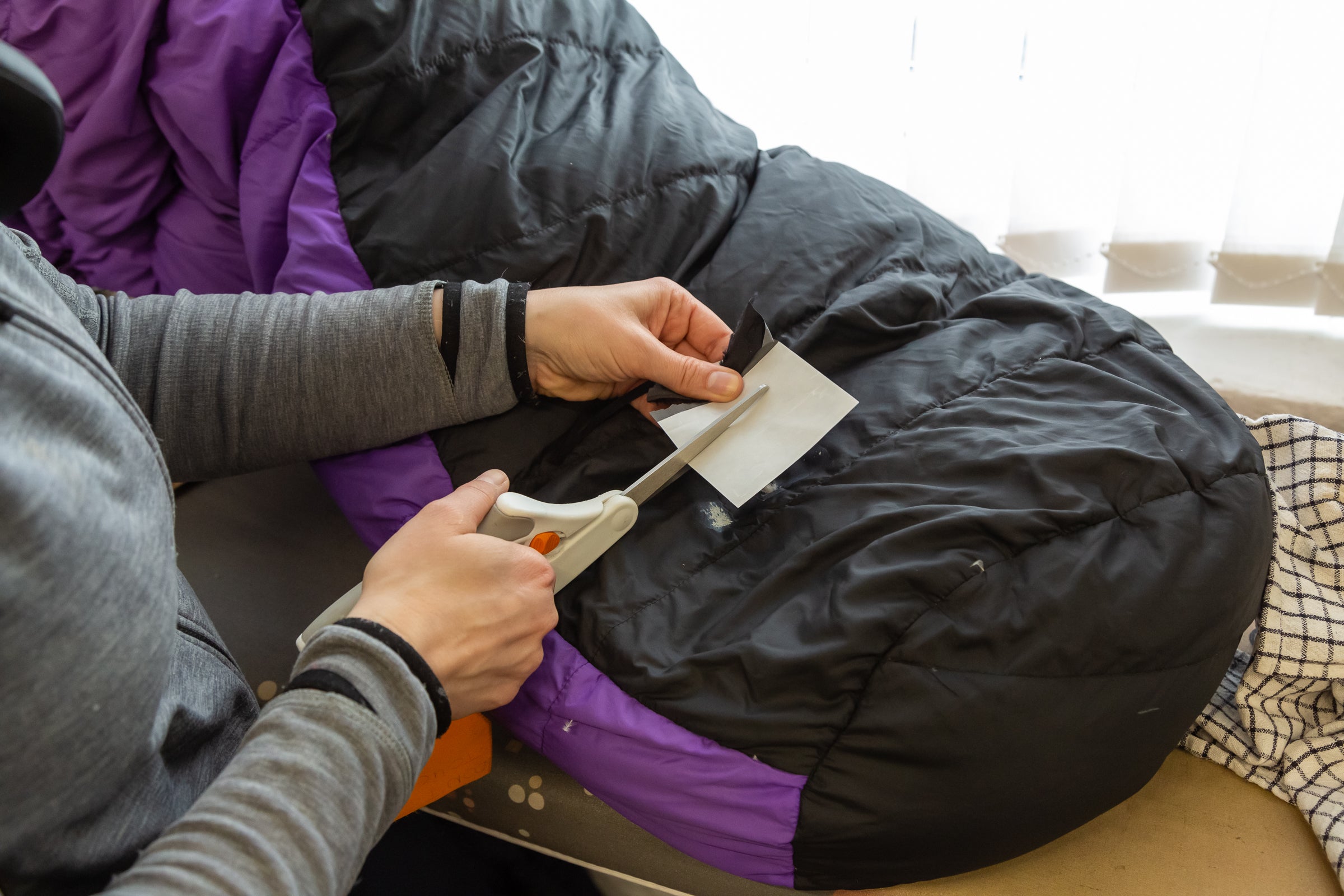 Sleeping bag - Single Patch Repair