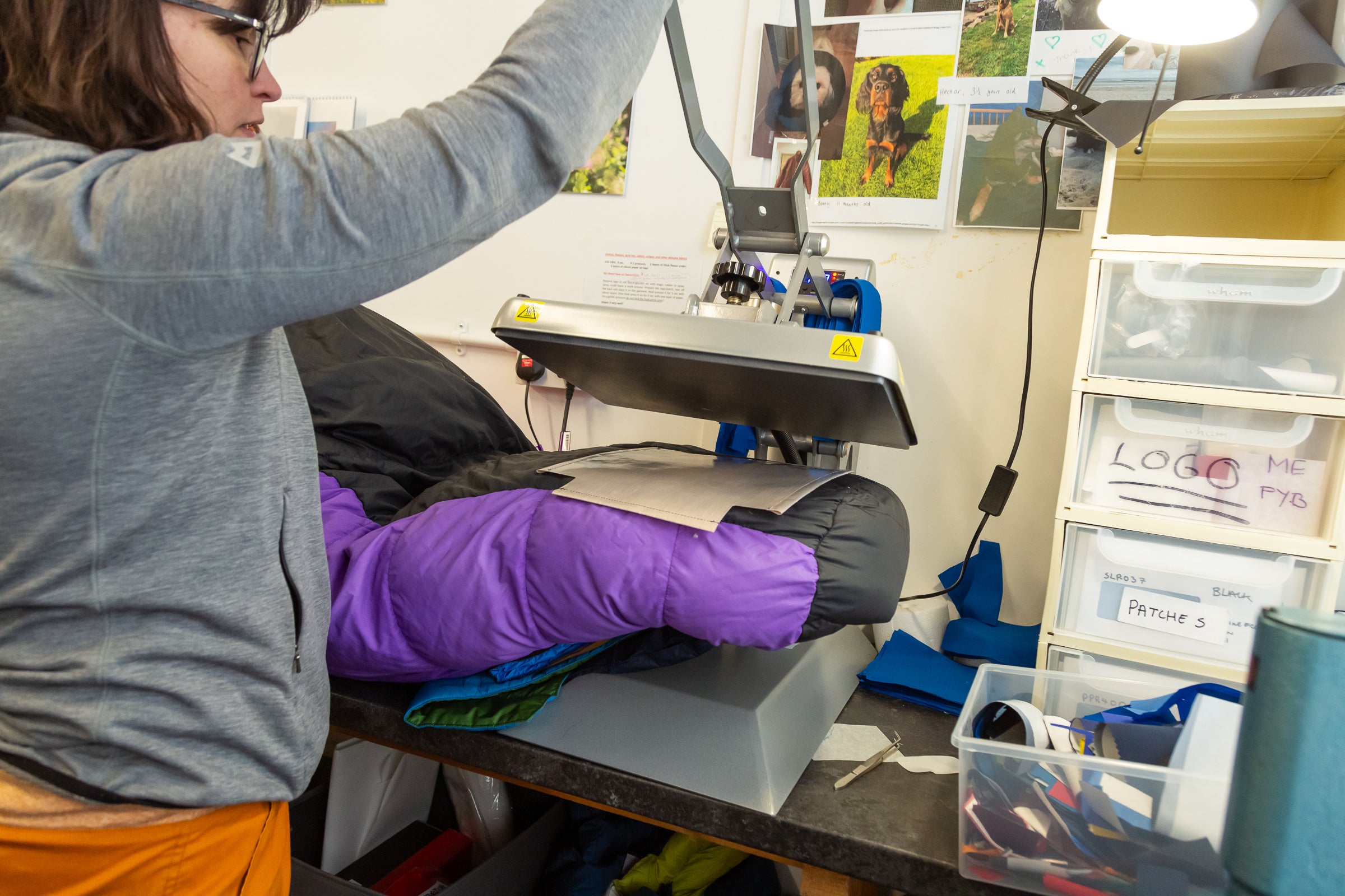 Sleeping bag - Single Patch Repair