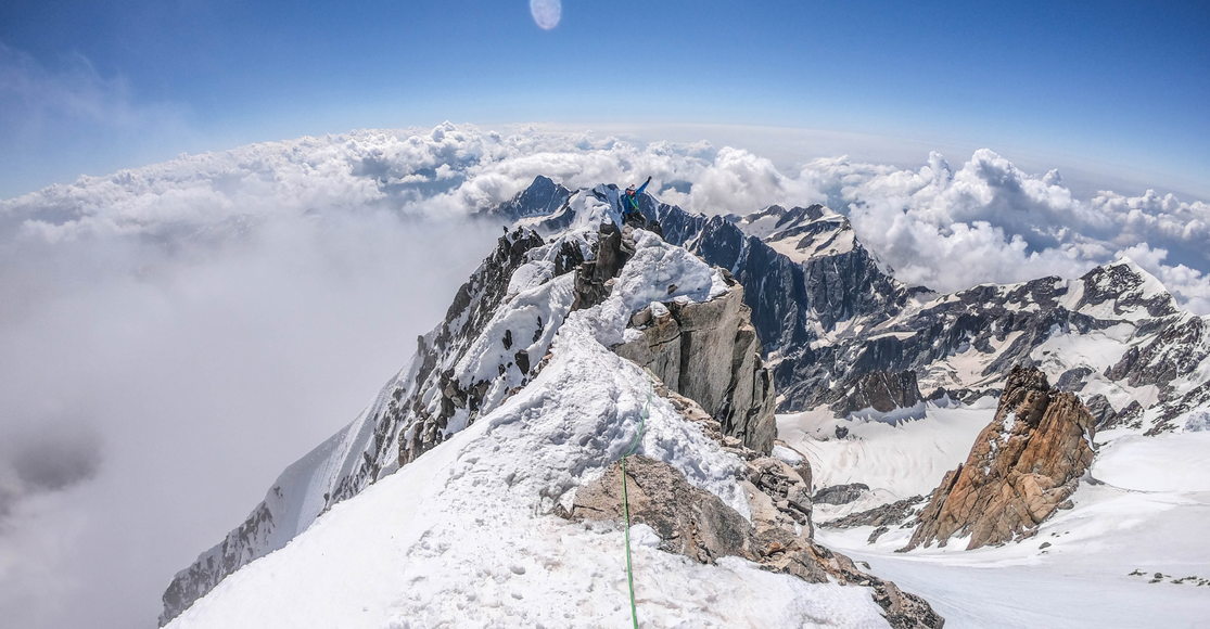 Discovering Alpinism on the Pilier Rouge du Brouillard | Miška Izakovičová