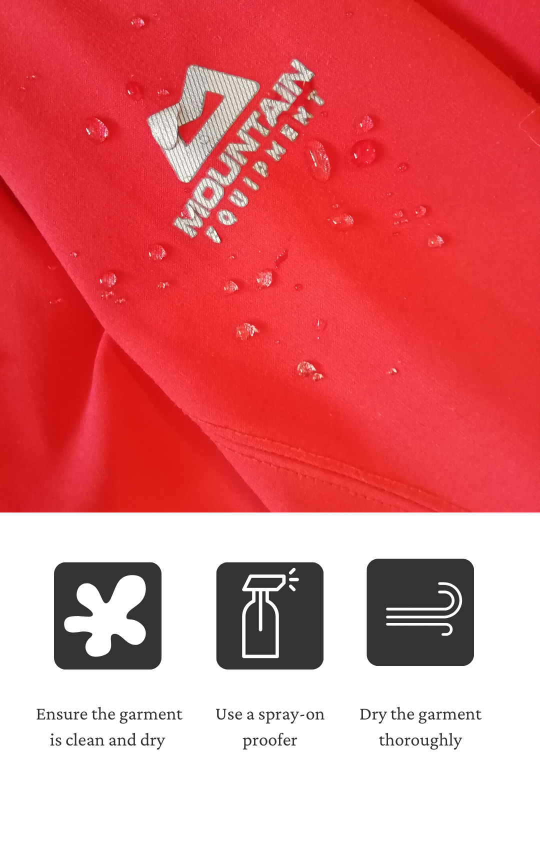 Softshell Clothing Cleaner & Waterproofing - Tech Wash® & Softshell Pr