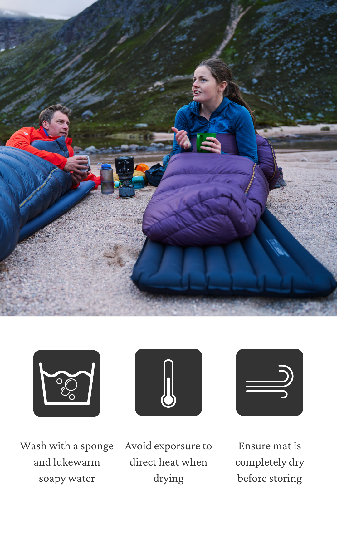 Caring for Sleeping Mats Mountain Equipment USA