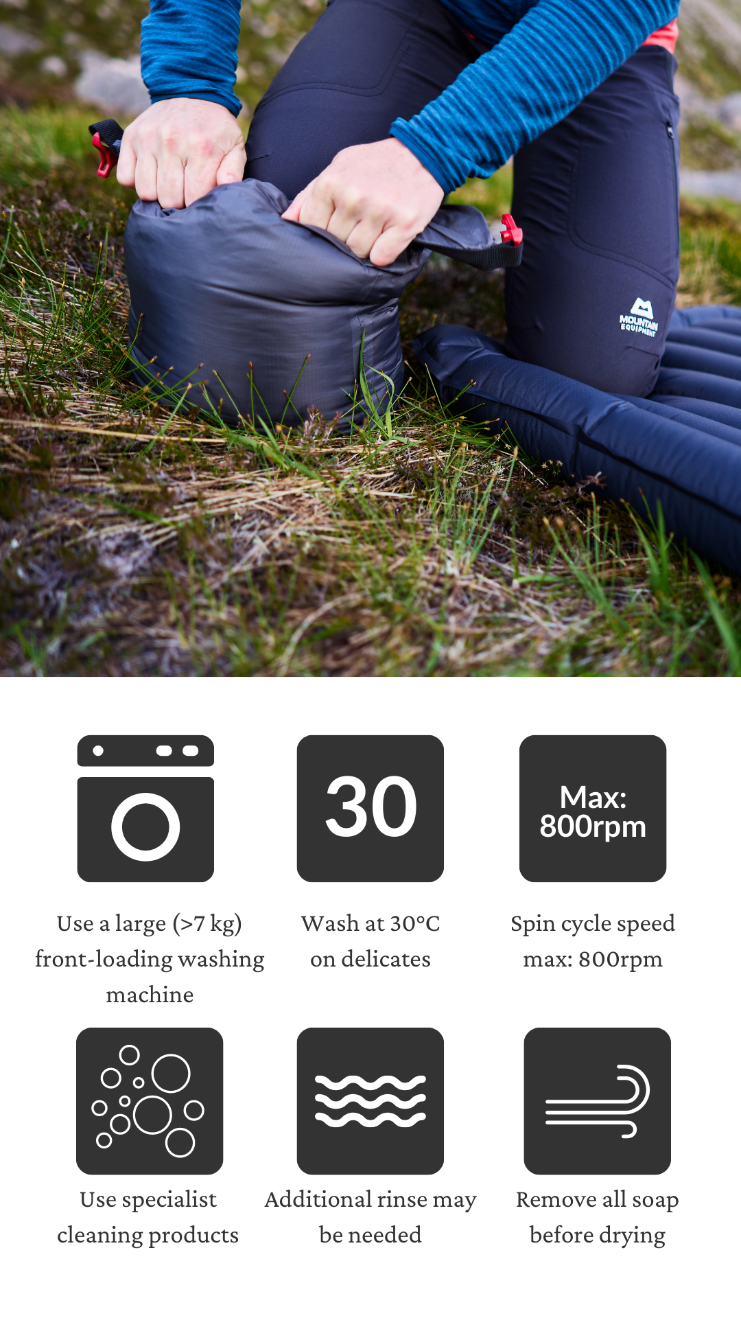 Drying sales sleeping bags