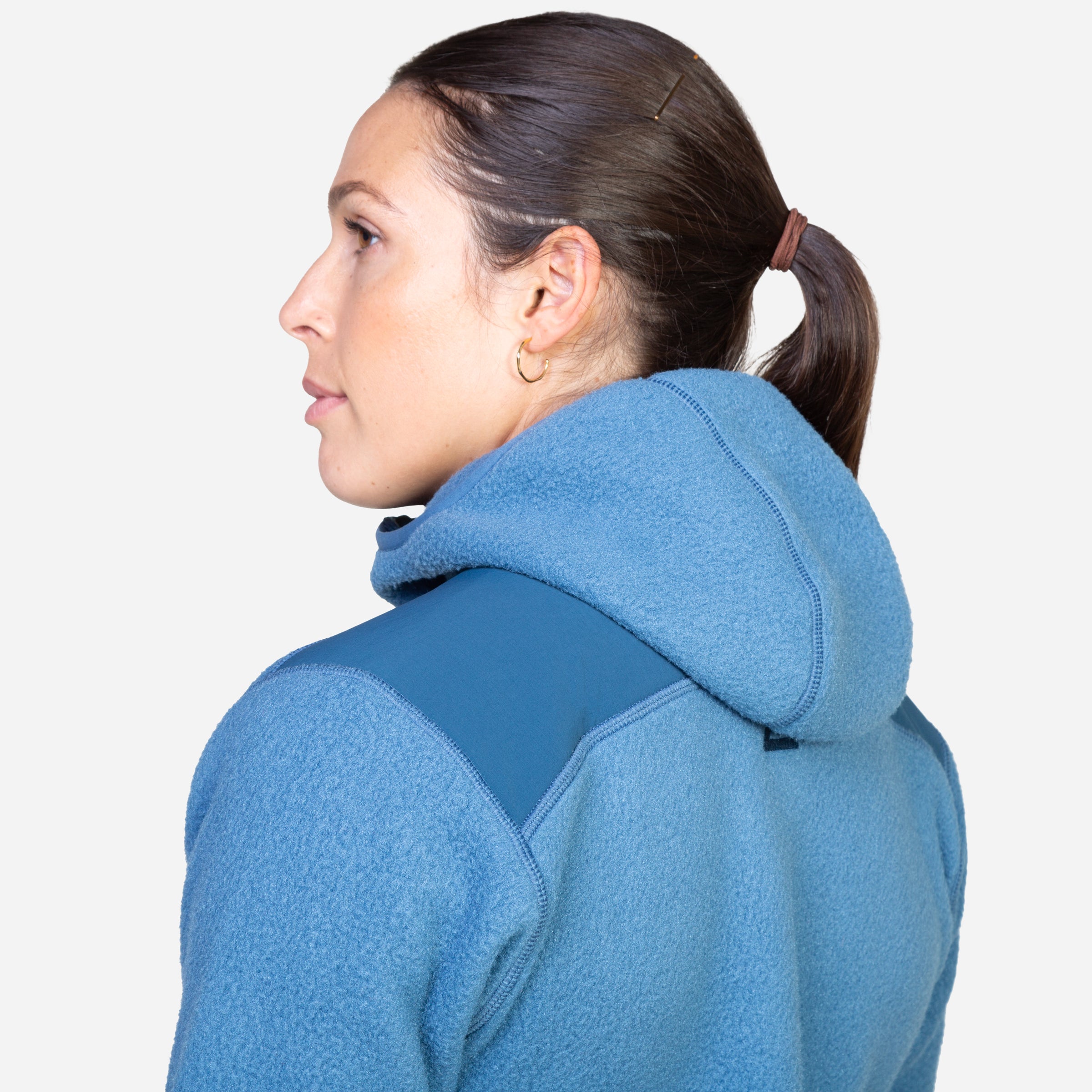 Highpile Hooded Women s Jacket