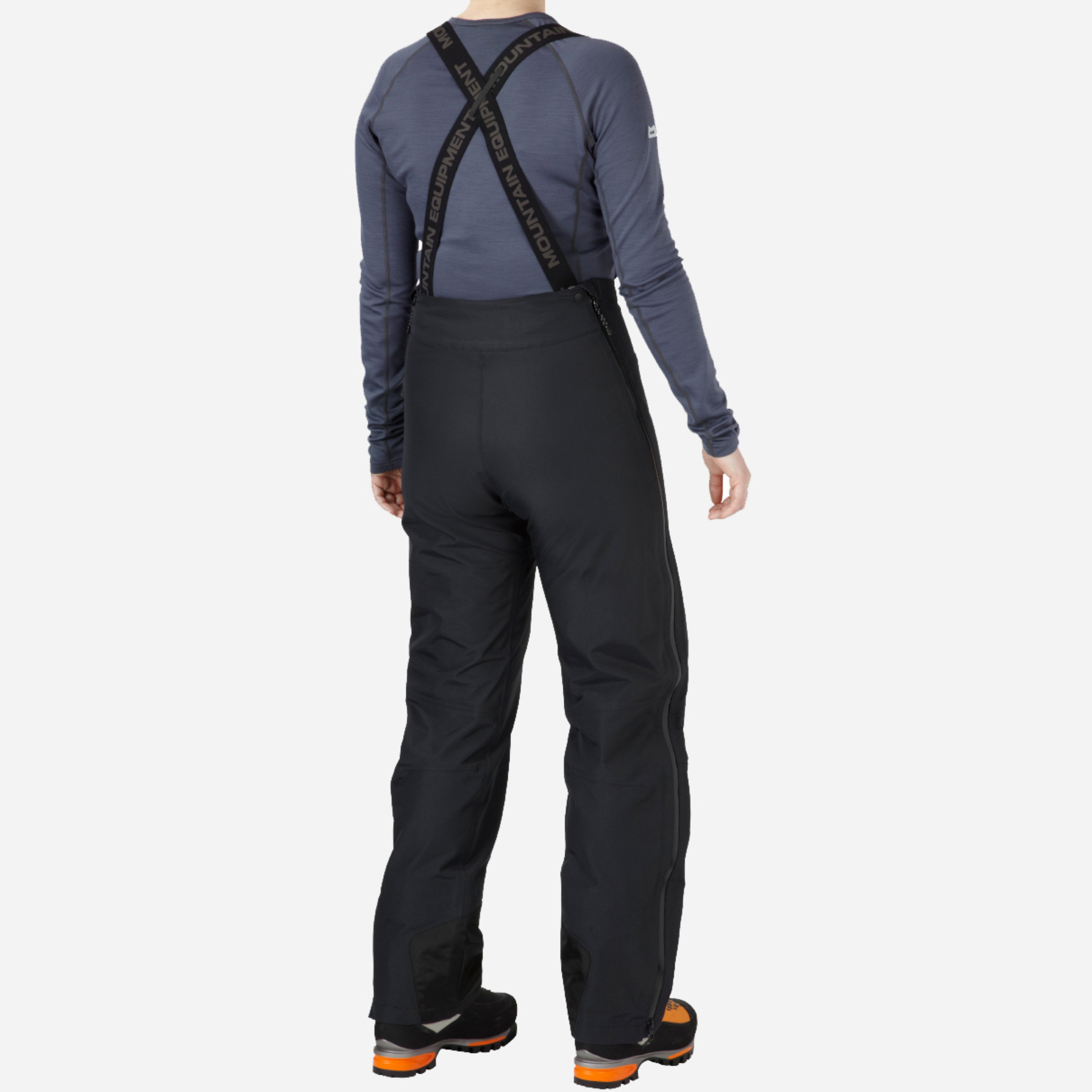 Fully adjustable braces with drop seat