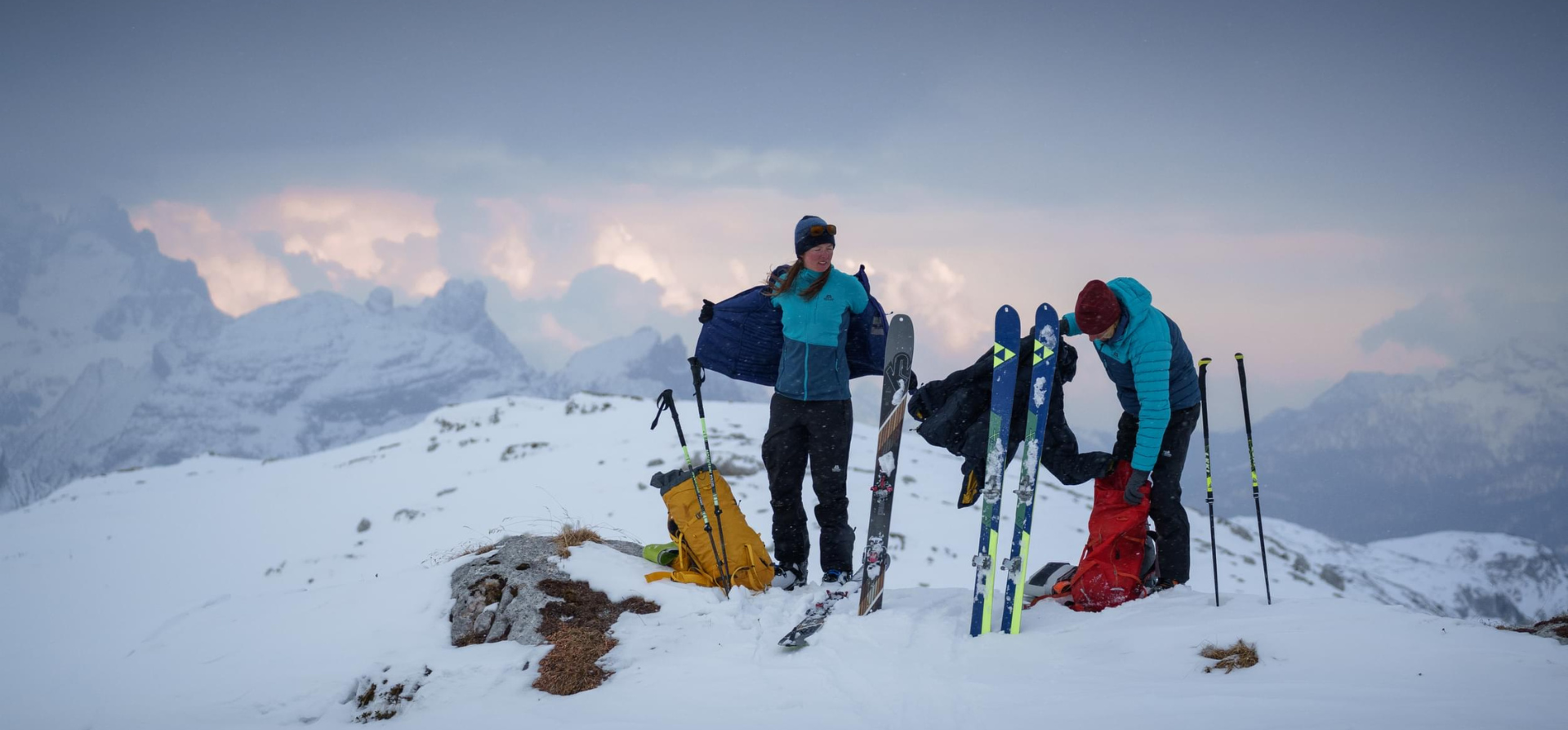 Mountain ski wear store