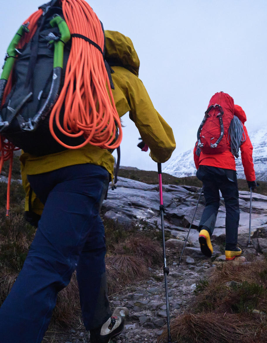 Mountain climbing backpack store