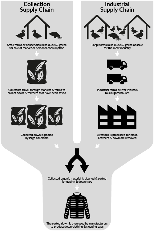 Traceable Down Mountain Equipment