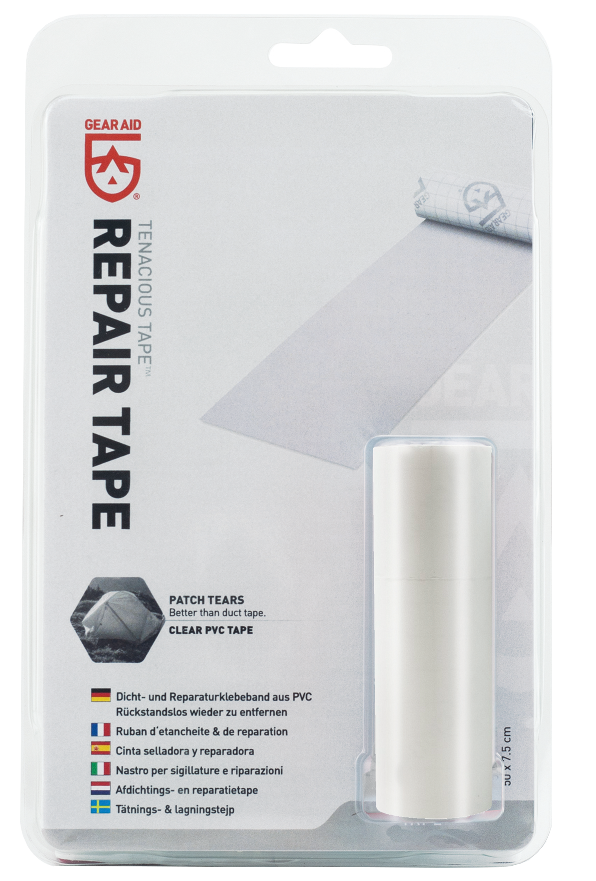 Tenacious Tape Clear PVC 7.6cm x 50cm